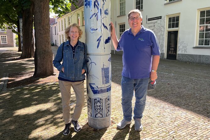 Holland Four City Charm Tour - Private Day Tour - Delft walking in canals and cobblestones: William of Orange’s burial site