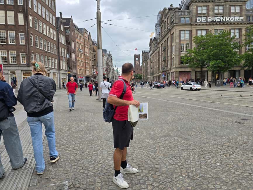 Liberal Amsterdam: Small-Group Walking Tour & Anne Frank VR - The coffee break: recommendations, water, and a daily sweet