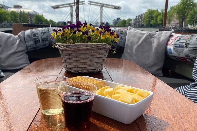Luxury Amsterdam Canal Cruise – Unlimited Cocktails Included (1H) - Old harbor vibes and NEMO Museum from the water
