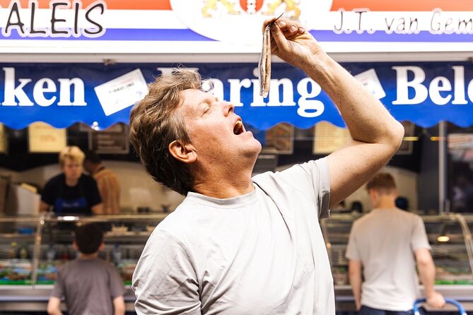 Private Amsterdam Food Tour & Dutch Pancake Class with a Local - The best part of the market tour is the small choices