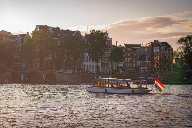 Private Boat Tour Amsterdam - 90 Min incl. welcome drink on historic saloon boat - Price and value: what $265.49 per person gets you