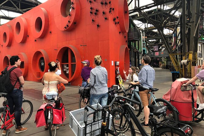 Private Guided Tour of Contemporary Amsterdam Noord by Bike - NDSM shipyard turned art spaces and workshops