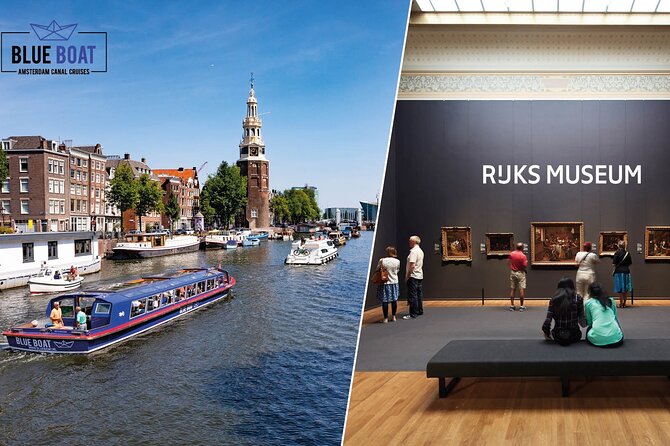 Rijksmuseum Amsterdam and Canal Cruise with Snackbox - Getting onto the canal cruise: open-timed boarding is the real perk