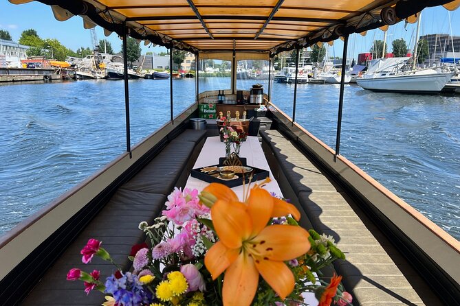 Small-Group Luxury Canal Cruise with Local Skipper - 17th-century canal houses from the water, where details matter