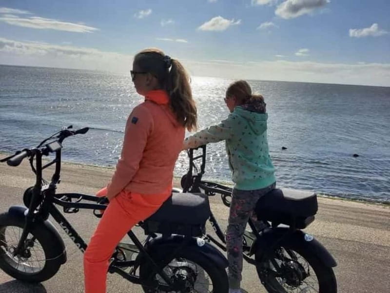 Texel: Electric Fatbike Rental with Map - Getting Started at Texel Cruiser E-chopper and E-scooter