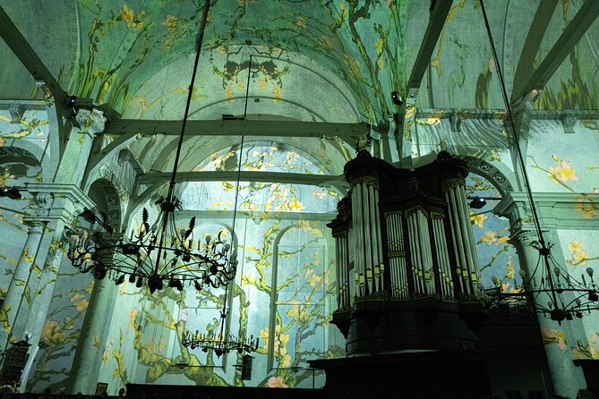 Van Gogh and Rembrandt Immersive Experience Entry Amsterdam - Noorderkerk Turns Into a 360 Canvas
