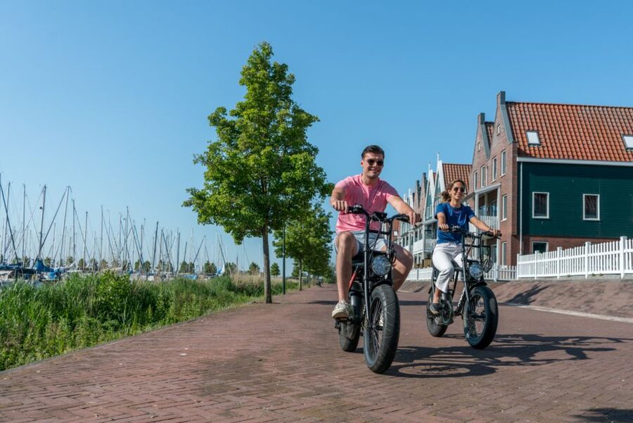 Volendam: E-Fatbike Rental - The Dike and the Gouwzee: Views Up High, Life Below Sea Level