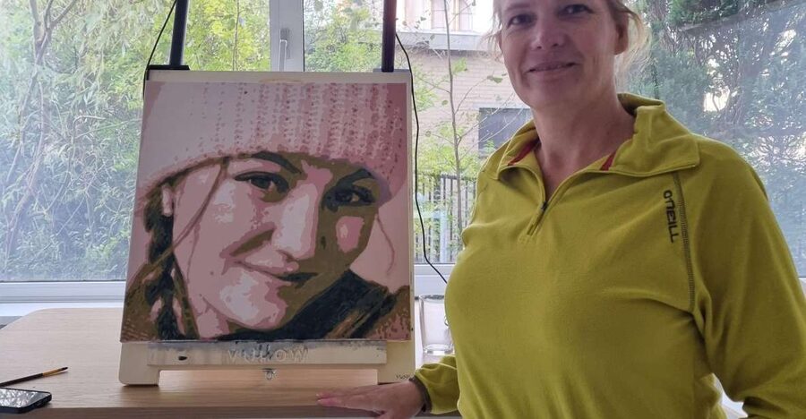 Zaandam: Paint a Perfect Portrait workshop - Painting with the Vullow technique, taught at a patient pace